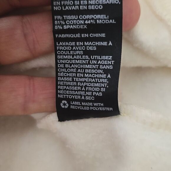 Tenore, All Seasons Staple, Logo Fleece Cream M unisex - Picture 9 of 10